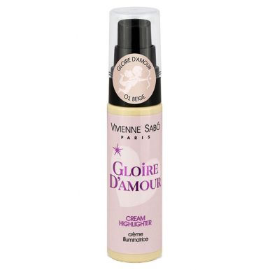 Vivienne Sabo Кремовый хайлайтер Cream Highlighter Creme Illuminatrice Gloire damour, тон 01, цвет: бежевый, 25 мл