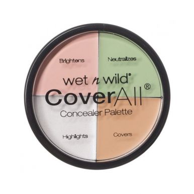 Wet n Wild Набор Корректоров д/лица (4 Тона) Coverall Concealer Palette E61462