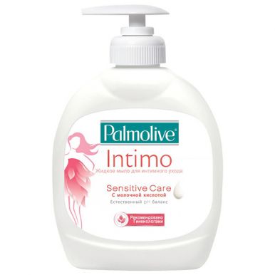 PALMOLIVE Intimo FTR22815 мыло жидкое 300мл "Sensitive Care" (с молочной кислотой)__