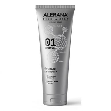 ALERANA Pharma care шампунь д/волос мужской формула свежести 260мл__