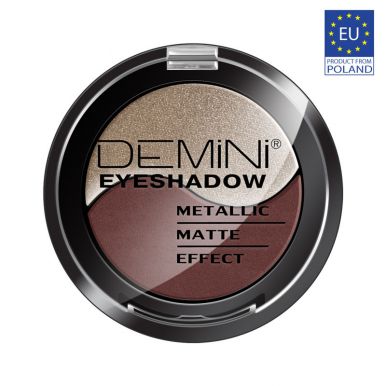 Demini тени для век Metallic Matte Effect eye shadow двойные, 4,5 г, 6 шт, №804