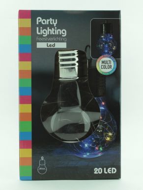 Декоративный светильник led (20 шт), раб. от батареек, дизайн " лампочка" C46990740