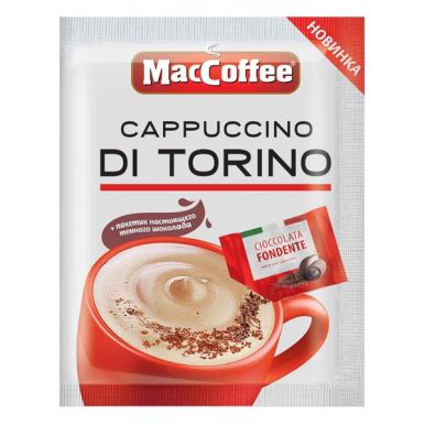Напиток кофейный МакКофе Капучино Ди Торино 3 в 1, 25,5 гр