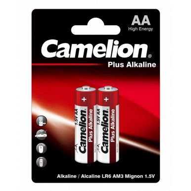 CAMELION батарейка plus alkaline LR6  BL-2