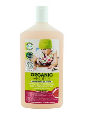 Organic People Эко-гель для мытья всех видов полов, 500 мл