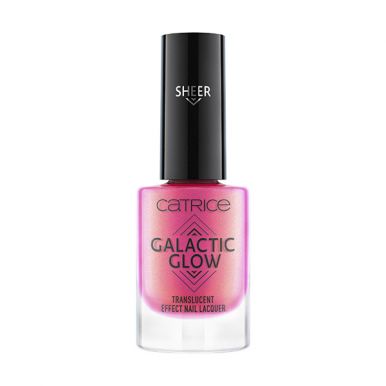 CATRICE ЛАК ДЛЯ НОГТЕЙ GALACTIC GLOW TRANSLUCENT EFFECT NAIL LACQUER 05 Watch Out! Universe Blaze