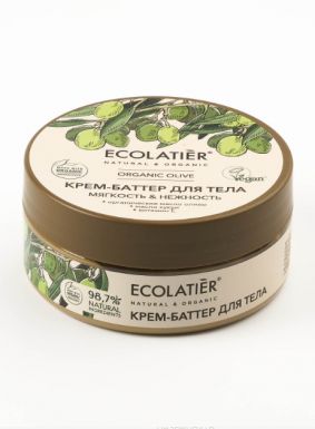 ECOLATIER Organic крем-баттер д/тела мягкость и нежность olive 150мл