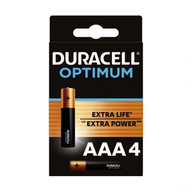 DURACELL Opti батарейки AAA 4шт