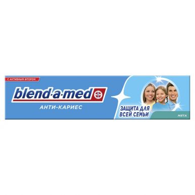 Blend-a-med зубная паста Антикариес мята, 50 мл