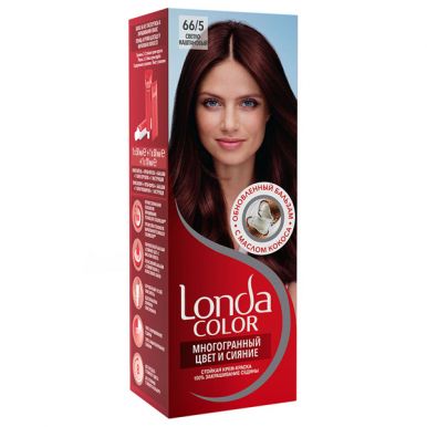 Londa Color стойкая крем-краска, тон для волос, тон 66/5 Светло-каштановый