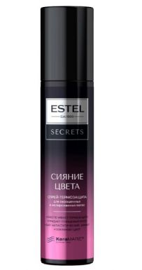 ESTEL Secrets спрей-термозащита д/волос сияние цвета 200мл