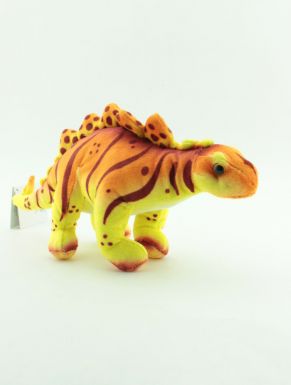 Игрушка мягкая Динозавр Стегозавр, оранжевый, 30 см. (5KL30OR)