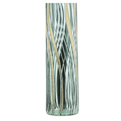 Декорированная ваза цилиндр 50 см, артикул: 70170/sh070