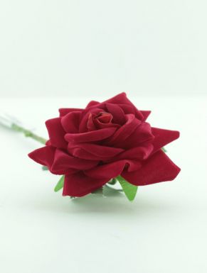 Цветок декор. роза 61см 19033-01620