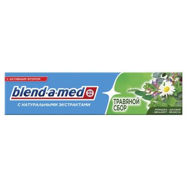 BLEND-A-MED паста зубная анти-кариес травяной сбор 100мл 551/173/461