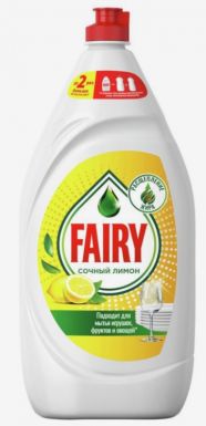 FAIRY средство д/мытья посуды сочный лимон 1,35л