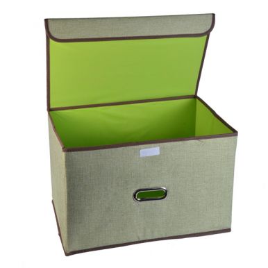 Коробка для хранения 45х30х30 см с крышкой большая микс, артикул: 20119-0097