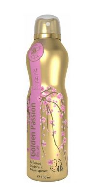 Mi-Ri-Ne дезодорант-антиперспирант парфюмированный golden passion 150мл