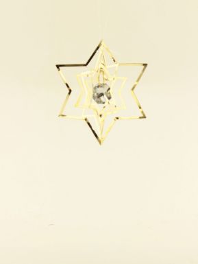 Декоративное украшение Звезда, 7 см, артикул: 171143