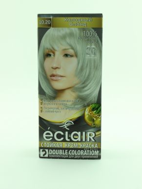 ЕCLAIR 3D крем-краска д/волос стойкая т.10.20 холодный блонд