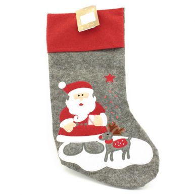 AAF201110 Носок для рождественских подарков