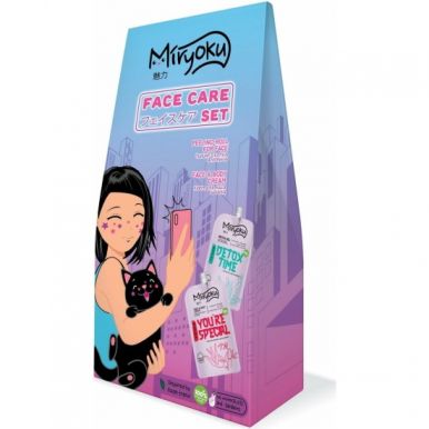 MIRYOKU подарочный набор face cream & detox gel: крем д/лица 100мл, детокс-гель д/умывания 100мл