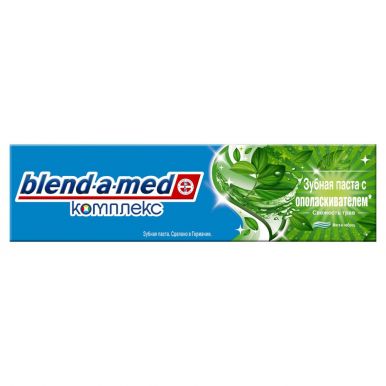 Blend-a-med зубная паста Комплекс 7 ополаскиватель травы, 100 мл