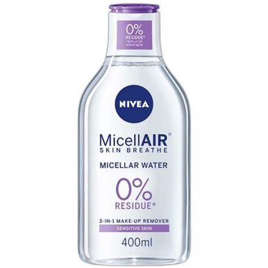NIVEA MAKE UP EXPERT мицеллярная вода д/чувств. кожи лица дыхание кожи 400мл