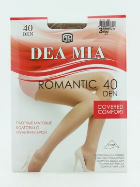 DEA MIA Колготки женские ROMANTIC 40 р.3 цвет бронза