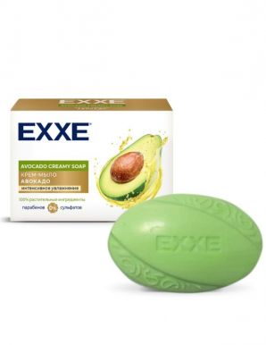 EXXE крем-мыло туалетное авокадо 90г