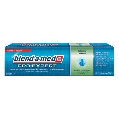 Blend-a-med зубная паста Pro-expert Здоровая свежесть Перечная мята, 100 мл