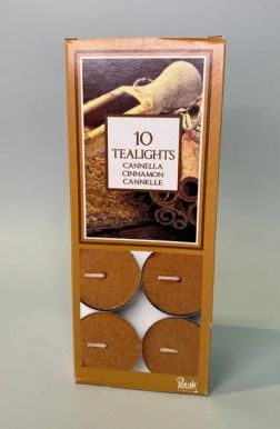 PETALI набор свечей чайных аромат. корица 10шт ALT101005SE