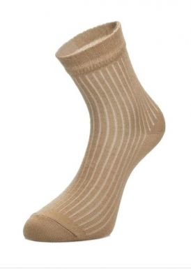 CHOBOT носки женские шерсть 53-02 409 св.бежевый р.25