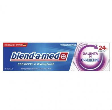 BLEND-A-MED паста зубная свежесть, защита и очищение 100мл