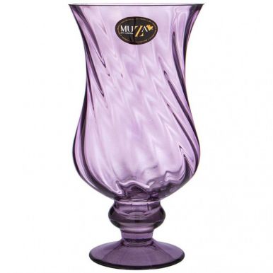 MUZA Ваза elegia lavender 27см 380-812