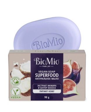 BioMio мыло натуральное инжир и кокос 90 г