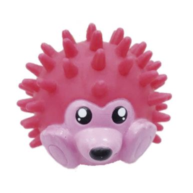 Игрушка-пищалка для собак Ежик 8,5х7,8см, цвет: микс, артикул: 30919-0112