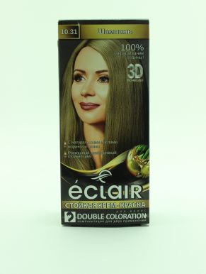ЕCLAIR 3D крем-краска д/волос стойкая т.10.31 шампань