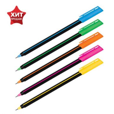 LUXOR ручка шариковая Stick Soft Touch синяя 0,7мм