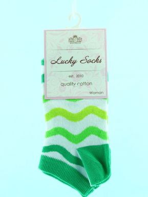 Lucky socks 0073-Нжг носки женские, цвета в ассортименте, размер: 21-23