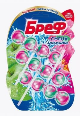 BREF Perfume Switch ЯБЛОНЯ–ЛОТОС, 3х50 гр