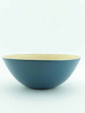 Миска из бамбука, разм. 200x85mm, цв.синий/голубой в ассортименте 783200110