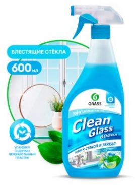 GRASS средство д/стекол и зеркал clean glass голубая лагуна 600мл