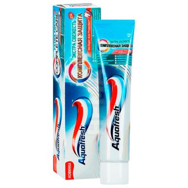 Aquafresh зубная паста комплексная Защита экстра свежесть, 100 мл