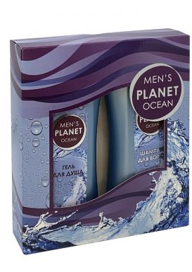 MENS PLANET набор подарочный ocean №021: шампунь 250мл, гель д/душа 250мл