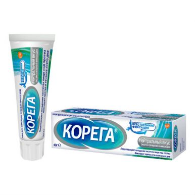 Corega крем для фиксации зубных протезов, Нейтральный, 70 гр