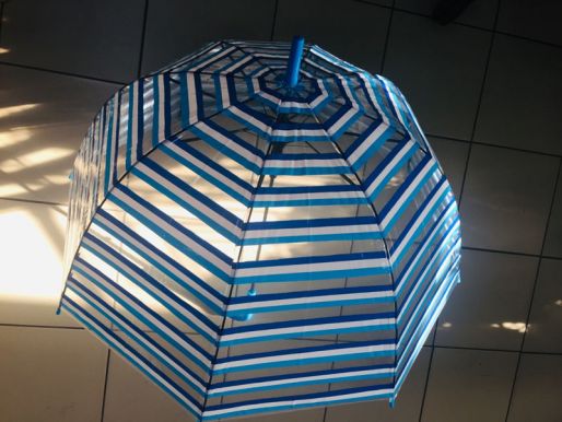 Зонт полуавтомат дизайн полоски 80см FX24-34