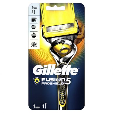 GILLETTE Fusion станок д/бритья муж. pro shield c кассетой сменной__