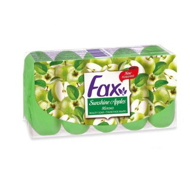 FAX frutti мыло туалетное APPLE, 5*75 гр