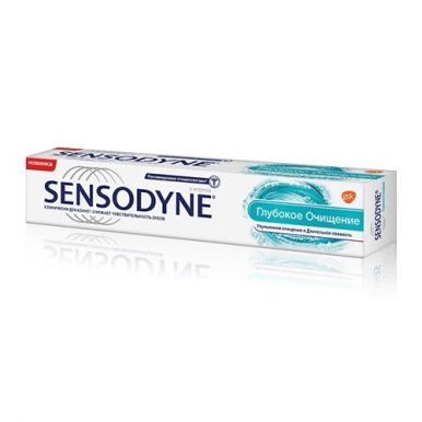 Sensodyne глубокое очищение зубная паста, 75 мл